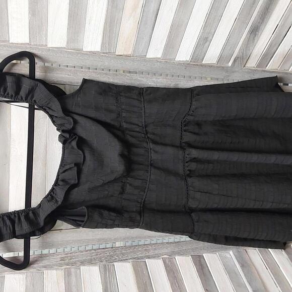 Chic Black Ruffled Mini Dress | Wild Fable | M - Picture 4 of 7